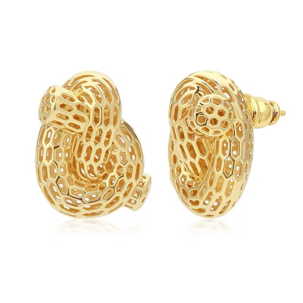 Elegant Gold Earrings Gold Plated